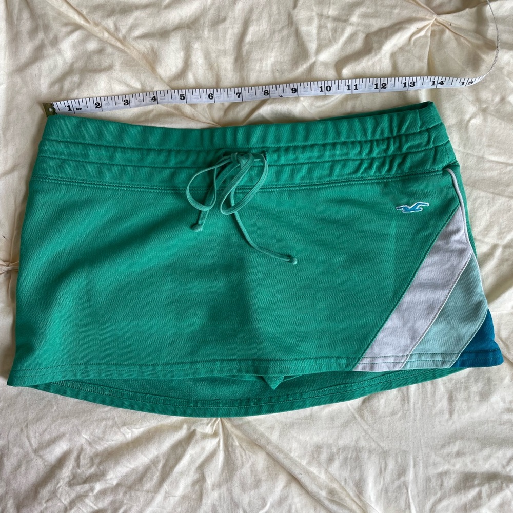 vintage hollister micro mini skort